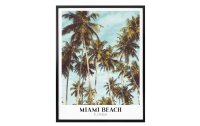 Trenddeko Poster Miami Beach – Florida 80 x 100 cm, Papier