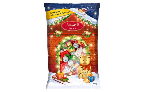 Lindt Schokolade Teddy-Mischung Weihnachten 800 g