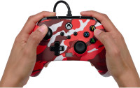 Power A Enhanced Wired Controller Red Camo