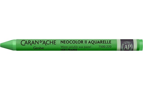 Caran dAche Wachsmalstifte Neocolor 2 wasservermalbar Grasgrün