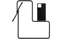 Urbanys Necklace Case iPhone 12 / 12 Pro All Black Matt