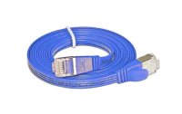 SLIM Slimpatchkabel  Cat 6, STP, 2 m, Blau