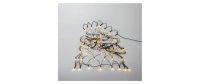 Star Trading LED-Lichternetz Dura String, 80 LED, 150 cm
