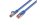 Wirewin Patchkabel  Cat 6, S/FTP, 0.75 m, Blau