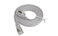 SLIM Slimpatchkabel  Cat 6, STP, 7.5 m, Grau