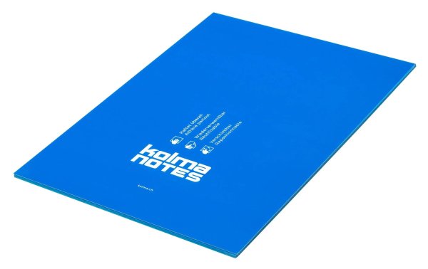 Kolma Notizzettel NOTES A4 Blau, 50 Blatt