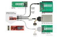 Delock Host Bus Adapter M.2 - U.2, SFF-8643 NVMe