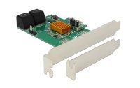 Delock SATA-Controller PCI-Ex1- 4x SATA Marvell 88SE9215...