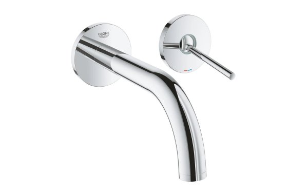 GROHE Lavaboarmatur Atrio 1/2", Chrom, Wandmontage, Hebelgriff