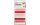 Folia Textilband Rosy Love 5.5 m, Rot, 6 Stück