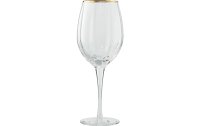 Lene Bjerre Weissweinglas Claudine 450 ml, 4 Stück, Transparent