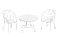 HobbyFun Mini-Möbel Sitzgruppe 6.5 cm
