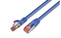 Wirewin Patchkabel  Cat 6, S/FTP, 0.5 m, Blau