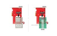 Delock Host Bus Adapter Controller PCI-Express-X4 - U.2, 2.5"