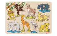 Goki Kleinkinder Puzzle Afrikanische Tierkinder