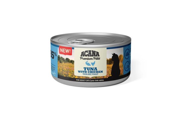 Acana Nassfutter Premium Pâté Tuna & Chicken, 85 g