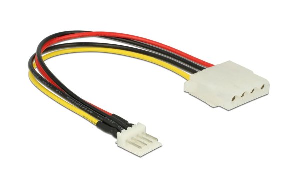 Delock Stromkabel Floppy 4Pin - Molex 15 cm