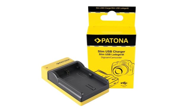 Patona Ladegerät Micro-USB Canon LP-E6