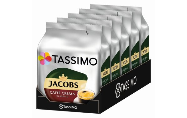 TASSIMO Kaffeekapseln T DISC Jacobs Caffè Crema 80 Portionen