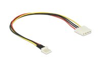 Delock Stromkabel Floppy 4Pin - Molex 30 cm