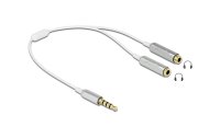 Delock Audio-Kabel Klinke 3.5mm, male - Klinke 3.5mm, female 0.25 m