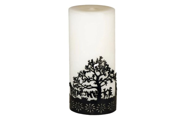 Schulthess Kerzen Stumpenkerze Chalet Chic Baum 17 cm