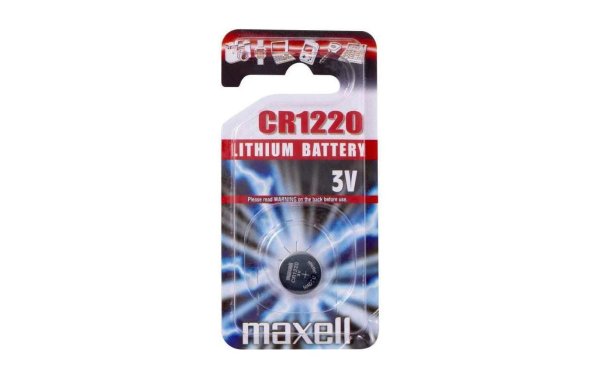 Maxell Europe LTD. Knopfzelle CR1220 1 Stück