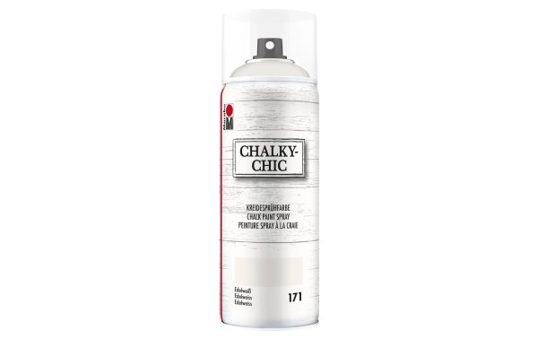 Marabu Kreidesprühfarbe Chalky-Chic 400 ml, Weiss