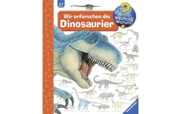Ravensburger Kinder-Sachbuch WWW Wir erforschen die Dinosaurier