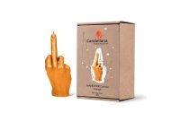 Candellana Kerze Hand FCK Orange