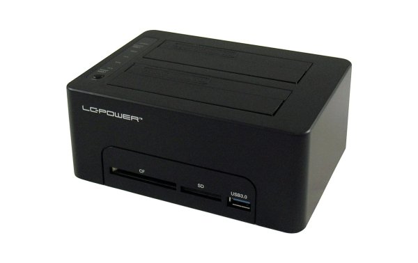 LC-Power Docking- und Klonstation LC-DOCK-U3-CR