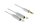 Delock Audio-Kabel Klinke 3.5mm, male - Klinke 3.5mm, female 0.25 m