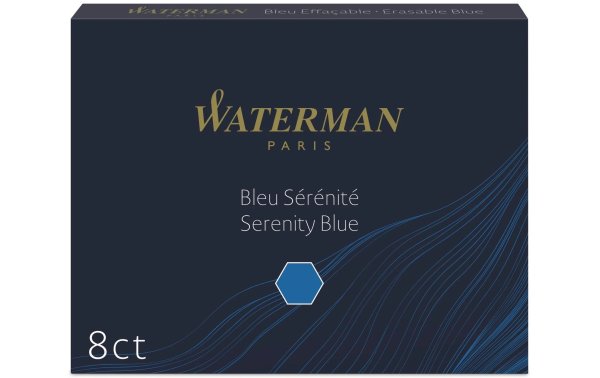 WATERMAN Standard Blau, 8 Stück