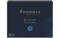 WATERMAN Standard Blau, 8 Stück