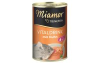 Miamor Katzen-Snack Dose Trinkfein Vitaldrink Huhn, 6 x 135 ml