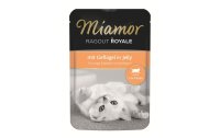 Miamor Nassfutter Ragout Royale Kitten Geflügel Gelée, 22 x 100 g