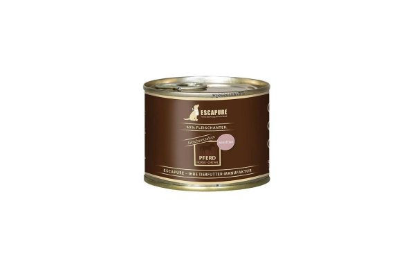 Escapure Nassfutter Pferde Geschnetzeltes, 200 g