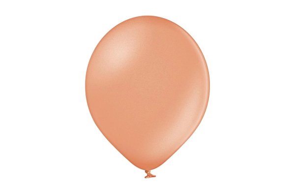 Belbal Luftballon Metallic Rosegold, Ø 30 cm, 50 Stück
