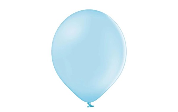Belbal Luftballon Pastell Hellblau, Ø 30 cm, 50 Stück