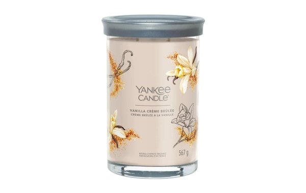 Yankee Candle Signature Duftkerze Vanilla Crème Brûlée Signature Large Tumbler