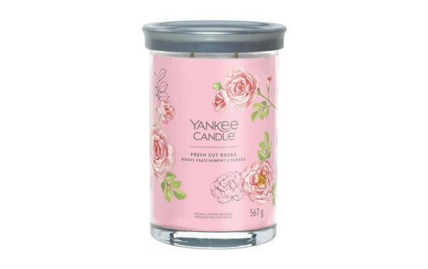 Yankee Candle Signature Duftkerze Fresh Cut Roses Signature Large Tumbler