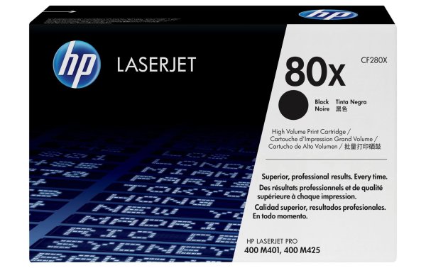 HP Toner Nr. 80X (CF280X) Black