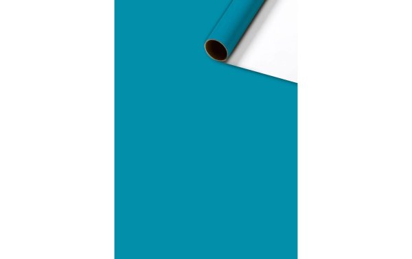Stewo Geschenkpapier Colour 70 cm x 2 m Türkis