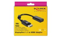 Delock Adapter Displayport - HDMI Schwarz