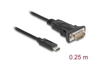 Delock Serial-Adapter USB-C – RS-232 D-Sub 9 Pin...