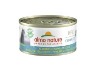 Almo Nature Nassfutter HFC Complete Makrele mit Süsskartoffel, 24 x 70 g