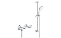 GROHE Duscharmatur-Set Precision Flow THM mit Brausegarnitur