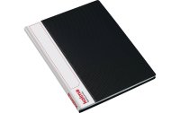 Kolma Sichtbuch Selection A4 Schwarz, 20 Taschen