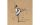 Natur Verlag Geburtstagskarte Ballerina 13.5 x 13.5 cm