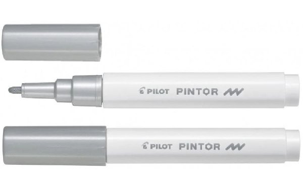 Pilot Permanent-Marker Pintor Fein Metallic Silber